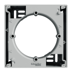 Коробка для накладного монтажу, алюмінієвий, 1 постовий, Asfora - Schneider Electric [EPH6100161]