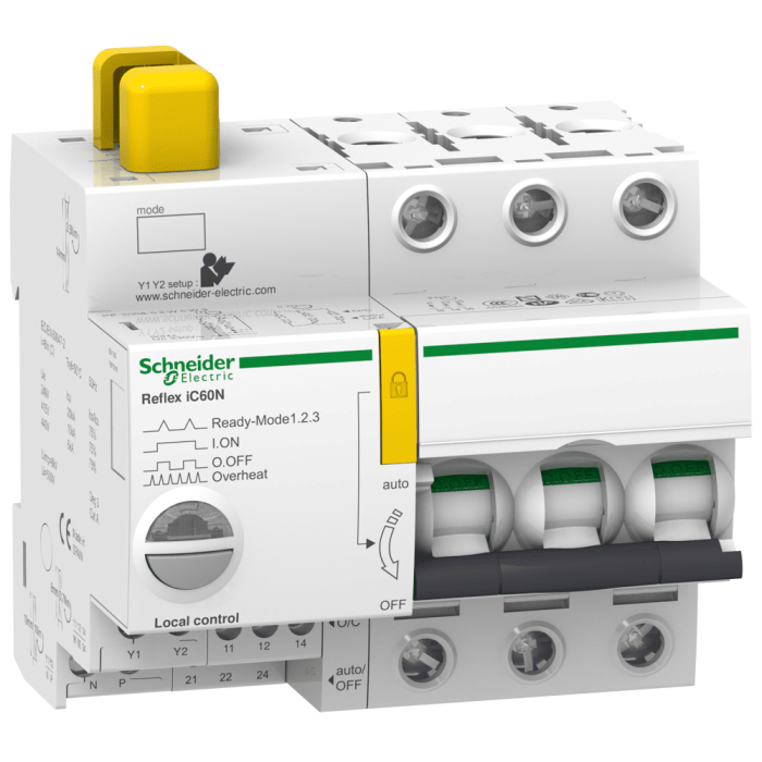 Вбудований автоматичний вимикач, 10 А, Acti9 - Schneider Electric [A9C63310]