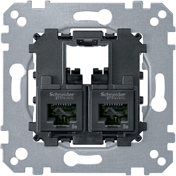 Мультимедійна розетка, Merten - Schneider Electric [MTN4575-0002]