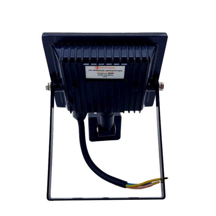 LED прожектор з датчиком руху 30 Вт, 6500К, Electro House [EH-LP-213]