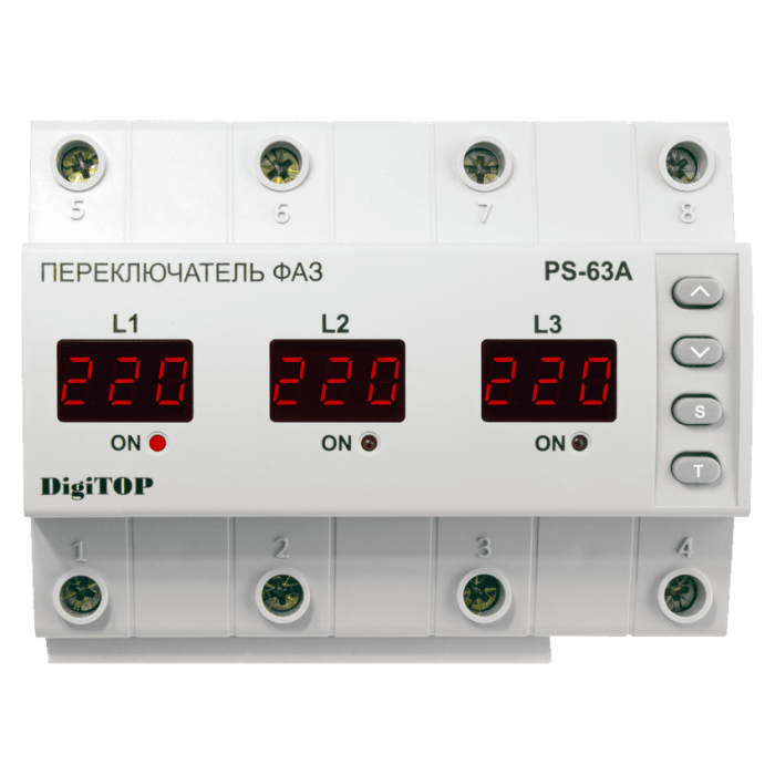 Перемикач фаз PS-63A DigiTOP (знято з виробництва)
