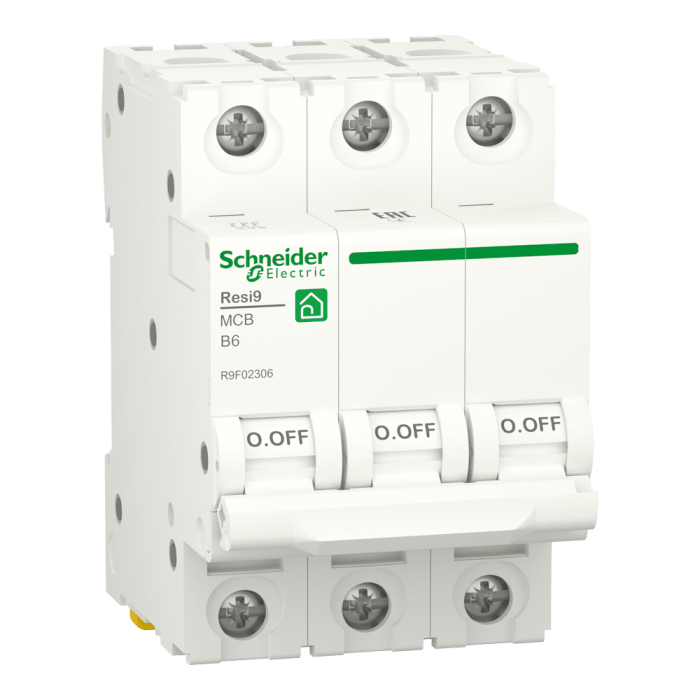Автоматичний вимикач, 6 А, Resi9 - Schneider Electric [R9F02306]