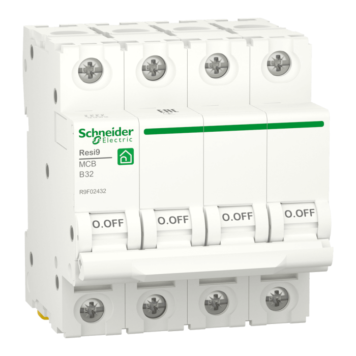 Автоматичний вимикач, 32 А, Resi9 - Schneider Electric [R9F02432]