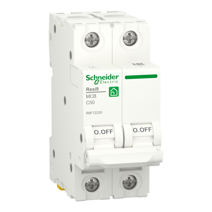 Автоматичний вимикач, 50 А, Resi9 - Schneider Electric [R9F12250]