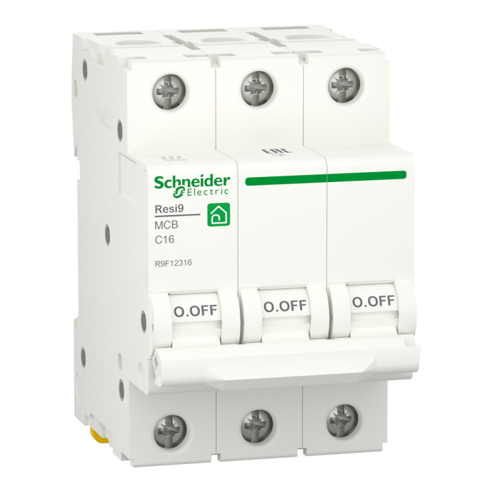 Автоматичний вимикач, 16 А, Resi9 - Schneider Electric [R9F12316]
