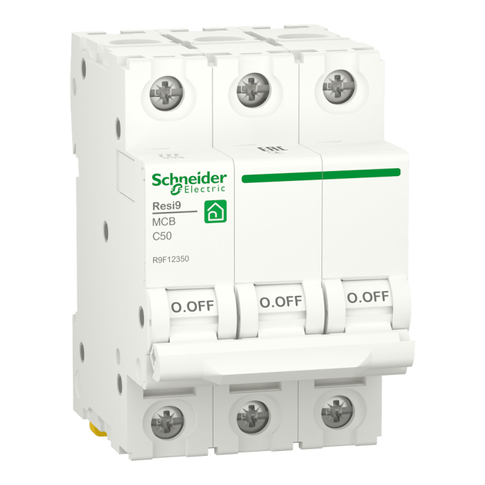 Автоматичний вимикач, 50 А, Resi9 - Schneider Electric [R9F12350]