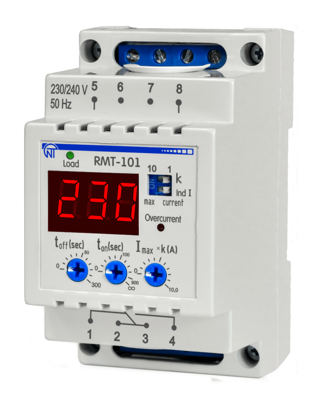Реле максимального струму РМТ-101, Новатек-Електро