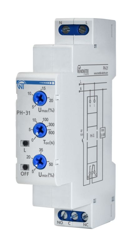 Реле напруги PH-31, Новатек-Електро