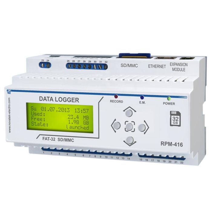 Реєстратор РПМ-416, Новатек-Електро