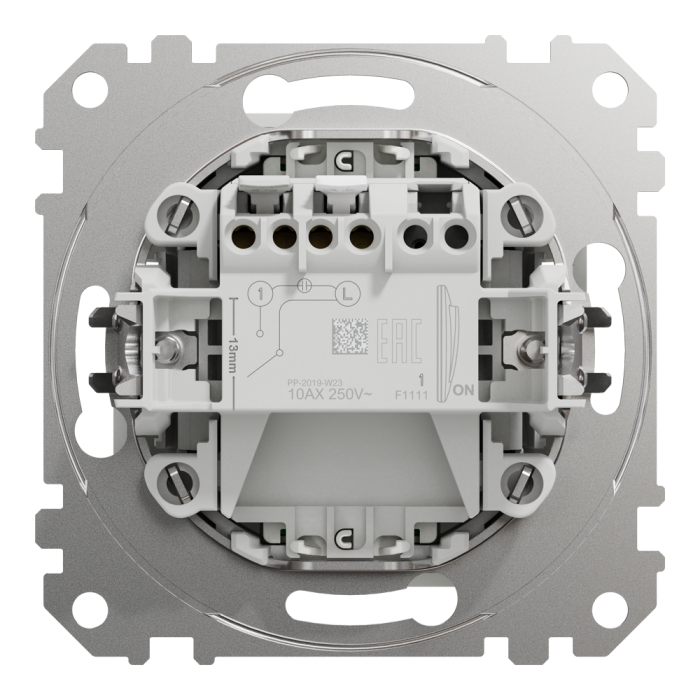 Картковий вимикач, білий, 10 А, Sedna design&elements - Schneider Electric [SDD111121]