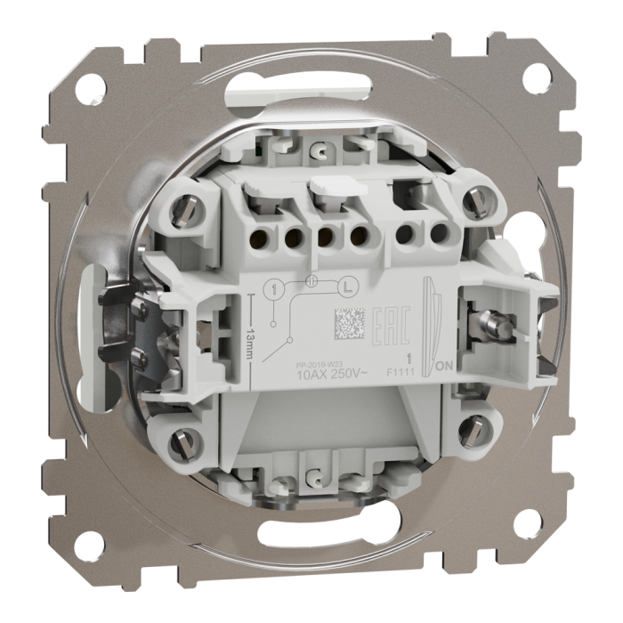Картковий вимикач, білий, 10 А, Sedna design&elements - Schneider Electric [SDD111121]