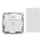 Картковий вимикач, білий, 10 А, Sedna design&elements - Schneider Electric [SDD111121]