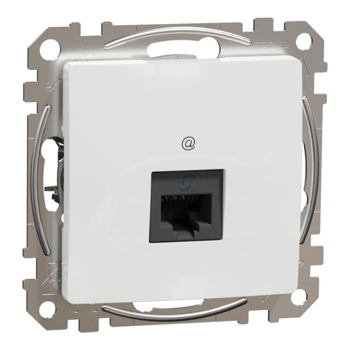 Мультимедійна розетка, біла, Sedna design&elements - Schneider Electric [SDD111451]