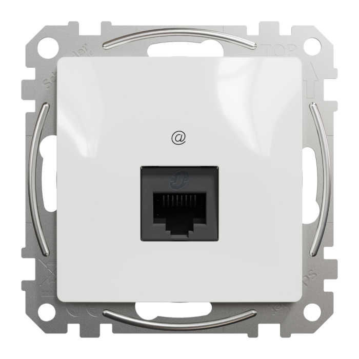 Мультимедійна розетка, біла, Sedna design&elements - Schneider Electric [SDD111451]