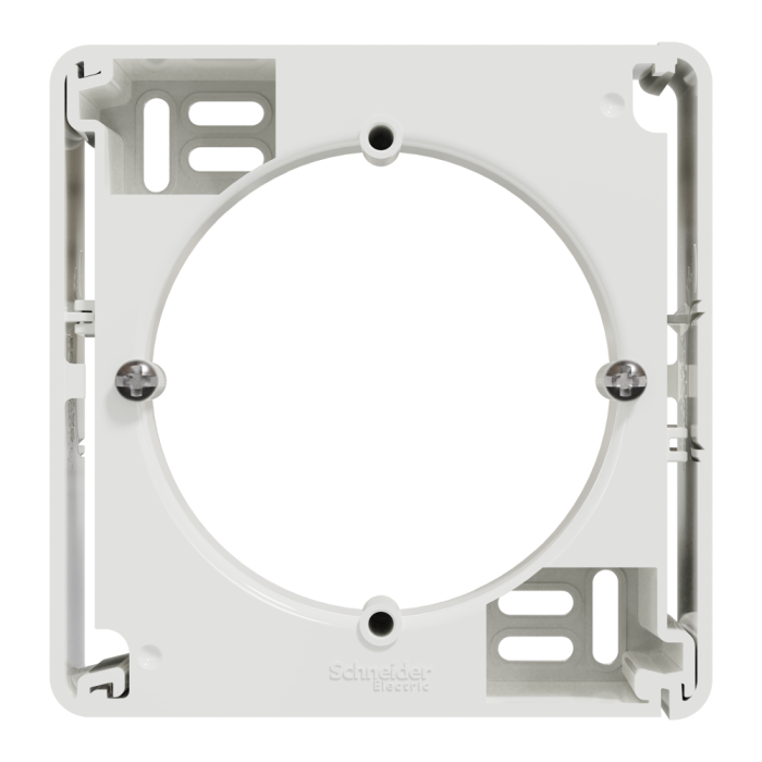 Коробка для накладного монтажу, білий, 1 постовий, Sedna design&elements - Schneider Electric [SDD111901]