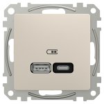 USB розетка, Sedna design&elements - Schneider Electric [SDD112405]