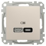 USB розетка, Sedna design&elements - Schneider Electric [SDD112405]