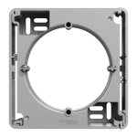 Коробка для накладного монтажу, алюмінієвий, 1 постовий, Sedna design&elements - Schneider Electric [SDD113901]