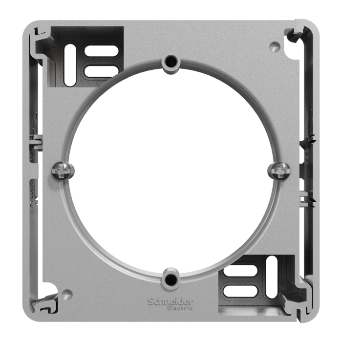 Коробка для накладного монтажу, алюмінієвий, 1 постовий, Sedna design&elements - Schneider Electric [SDD113901]