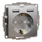 Зарядний пристрій USB + розетка, 16 А, Sedna design&elements - Schneider Electric [SDD170052]