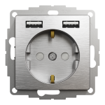 Зарядний пристрій USB + розетка, 16 А, Sedna design&elements - Schneider Electric [SDD170052]