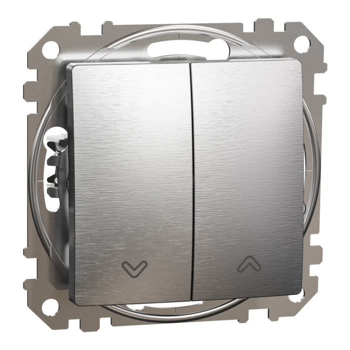 Вимикач, 2-клавішний, 10 А, Sedna design&elements - Schneider Electric [SDD170104]