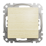 Вимикач, 1-клавішний, 10 А, Sedna design&elements - Schneider Electric [SDD180101]