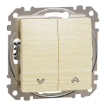 Кнопка 2-клавішна, 10 А, Sedna design&elements - Schneider Electric [SDD180114]