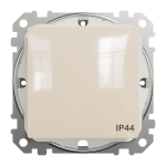 Вимикач, 1-клавішний, 10 А, Sedna design&elements - Schneider Electric [SDD212101]