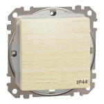 Вимикач, 1-клавішний, 10 А, Sedna design&elements - Schneider Electric [SDD280106]