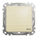 Вимикач, 1-клавішний, 10 А, Sedna design&elements - Schneider Electric [SDD280106]