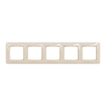 Рамка 5 постова, Sedna design&elements - Schneider Electric [SDD312805]