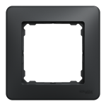 Рамка 1 постова, чорна, Sedna design&elements - Schneider Electric [SDD314801]