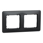 Рамка 2 постова, чорна, Sedna design&elements - Schneider Electric [SDD314802]