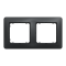 Рамка 2 постова, чорна, Sedna design&elements - Schneider Electric [SDD314802]