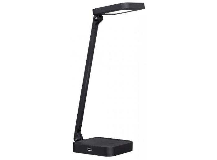 Світильник LED настільний+USB зарядка 8 Вт, 4000К, Luxel [TL-08В]