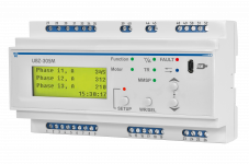 Універсальний блок захисту електродвигунів УБЗ-305М, Новатек-Електро