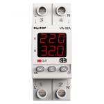 Реле напруги з контролем струму VA-32A M2R DigiTOP