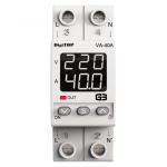 Реле напруги з контролем струму VA-40A M2W DigiTOP