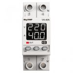 Реле напруги з контролем струму VA-40A M2W DigiTOP
