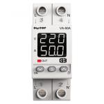 Реле напруги з контролем струму VA-50A M2W DigiTOP