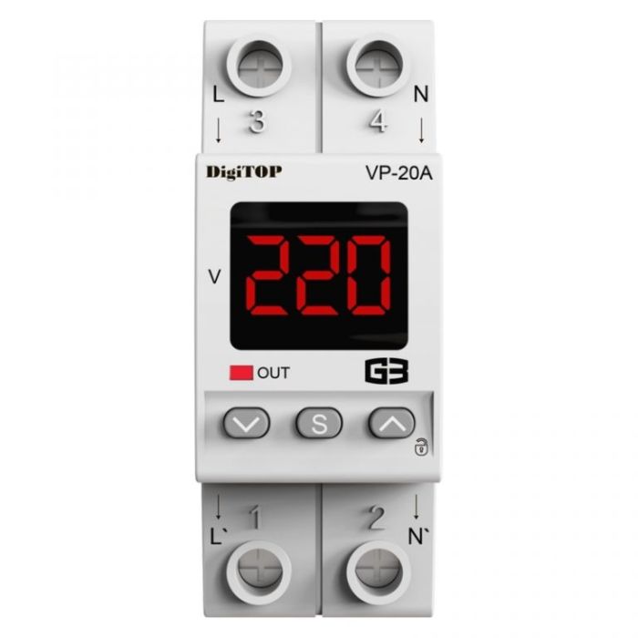 Реле напруги VP-20A M2R DigiTОP