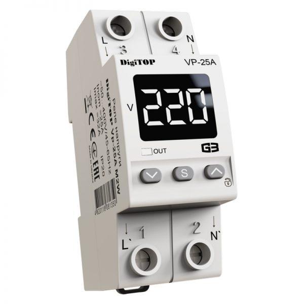 Реле напруги VP-25A M2W DigiTOP