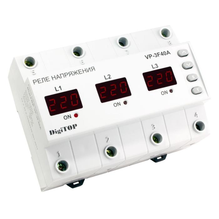 Реле напруги трифазне VP-3F40A DigiTOP (знято з виробництва)
