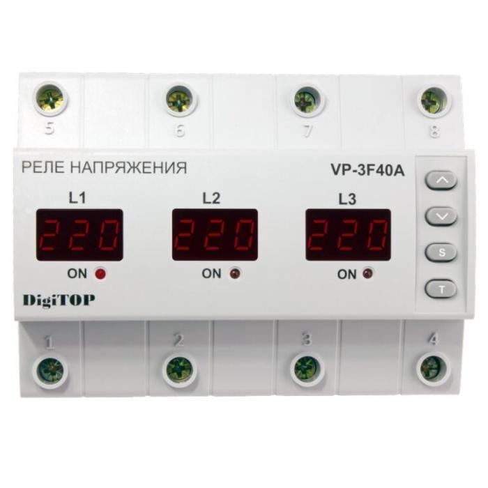 Реле напруги трифазне VP-3F40A DigiTOP (знято з виробництва)
