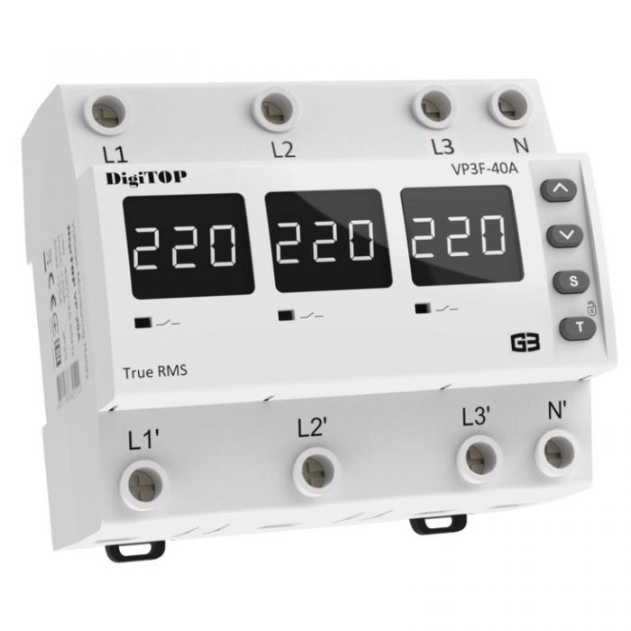 Реле напруги VP-3F40A M6W DigiTOP