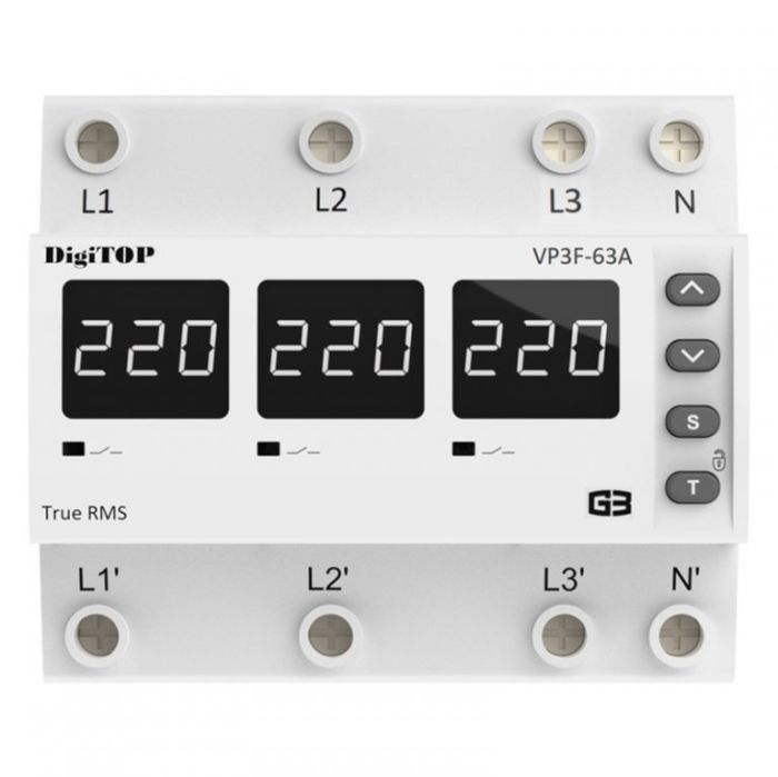 Реле напруги VP-3F63A M6W DigiTOP