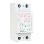Реле напруги з контролем струму ZUBR CV2-63 red